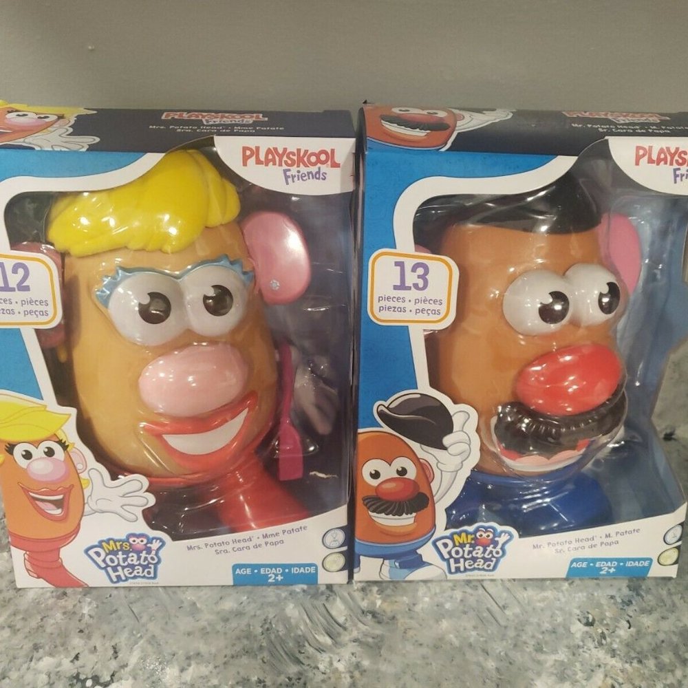 COPY - 3 sets  of  Hasbro Playskool Mr. & Mrs. Potato heads
